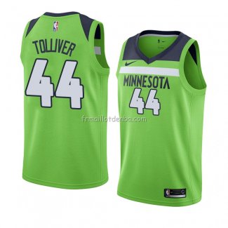 Maillot Minnesota Timberwolves Anthony Tolliver statement 2017-18 Vert